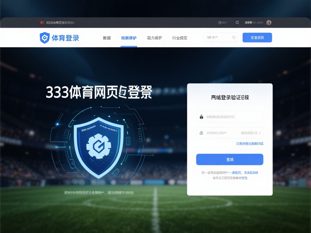 一个体育登录平台的安全性首先取决于它的数据保护能力