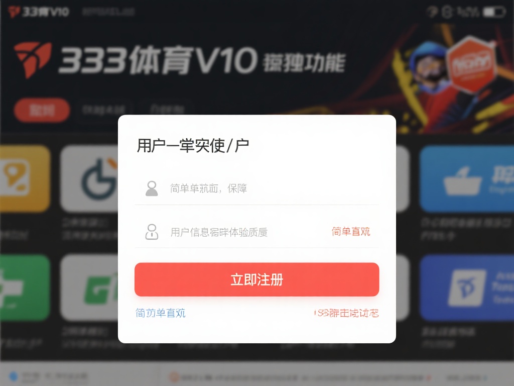 用户一旦完成注册，就可以立即开始使用333体育v1